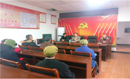 春节将至岁寒情深 走访慰问老党员